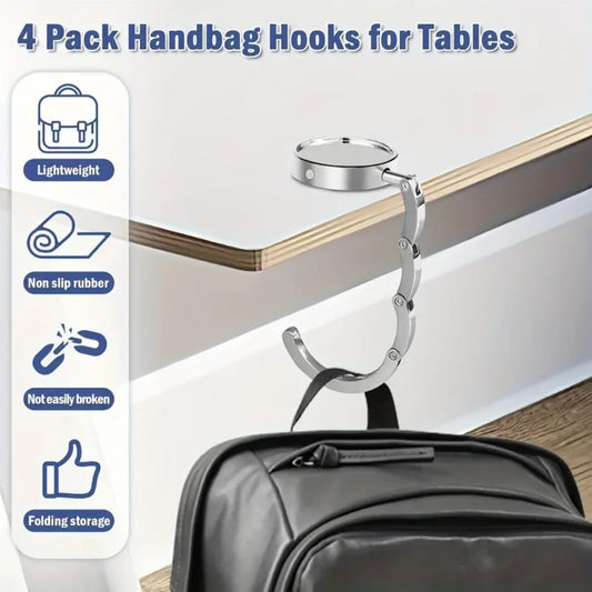 2 PCS Foldable Hand Bag Hanger