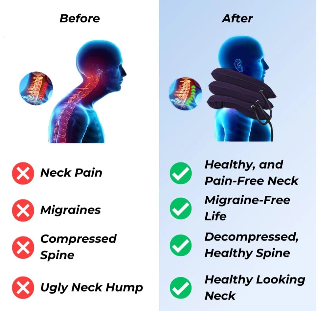 2 in 1 Neck Stretcher And Travel Pillow