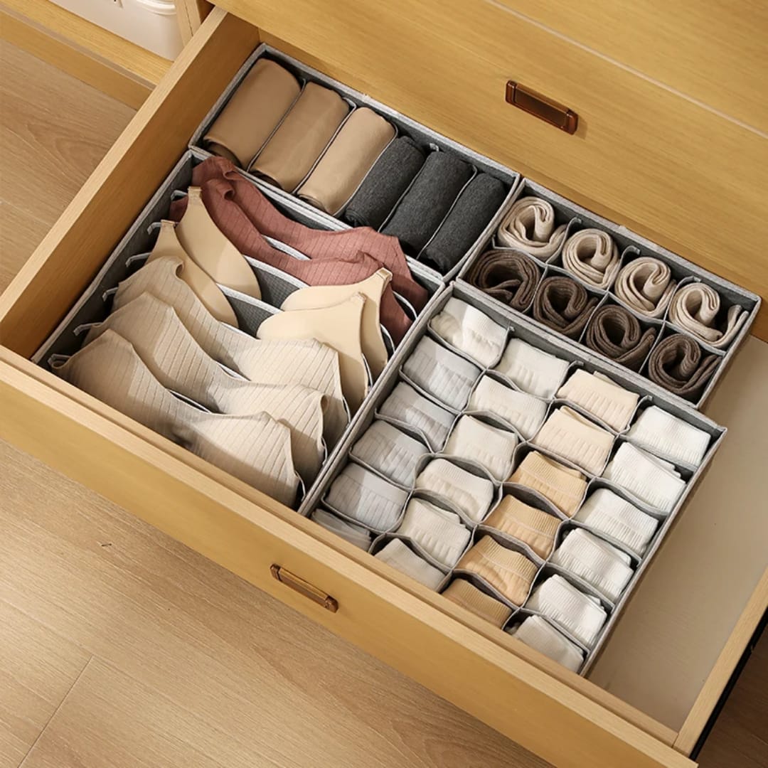 4 pcs under wear organizer